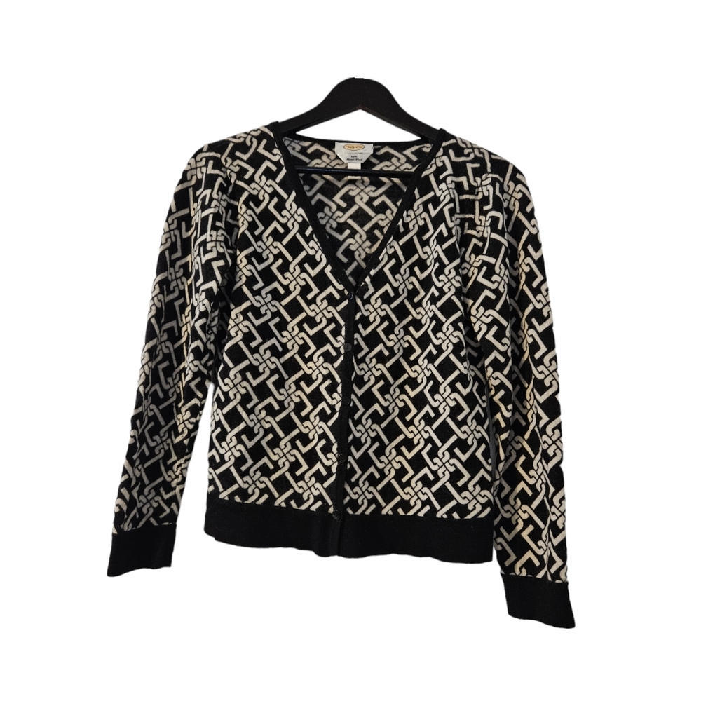 Talbots women's merino wool cardigan